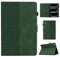 CASAFUNY Coque pour iPad Pro 13 Pouces 2024 M4 Housse de Protection en Cuir PU Tablette Étui Case Flip Portefeuille Cover pour iPad Pro 13 Pouce 2024 (7ème Génération) Tablet, Vert
