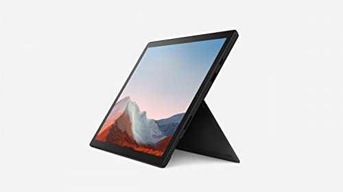 2021 Microsoft Surface Pro 7+ mit Intel Core i5-1135G7 (12,3-zoll, 8GB RAM, 256GB SSD) Schwarz (Generalüberholt)