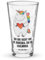 Mr. & Mrs. Panda Premium Trinkglas Einhorn Herz, Premium Glas, 475 ml