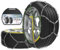Alloy Steel Snow Chains, Schneeketten Legierung Stahl, 2 Stück x 12mm, Auto Schneeketten mit automatischem Spanner, Langlebige Schneeketten für Auto (Größe 120)