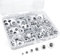 FKEYTO 600 Stücke Selbstklebende Wackelaugen, 6mm 8mm 10mm 12mm 15mm 20mm Googly Eyes Assorted Sizes