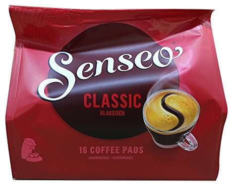Dosettes Senseo Douwe Egberts 'Klassisch', 16 Dosettes