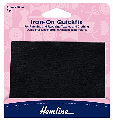 Quickfix (Cotton Patch): Iron On Black