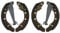 febi bilstein 07013 Brake Shoe Set, pack of two