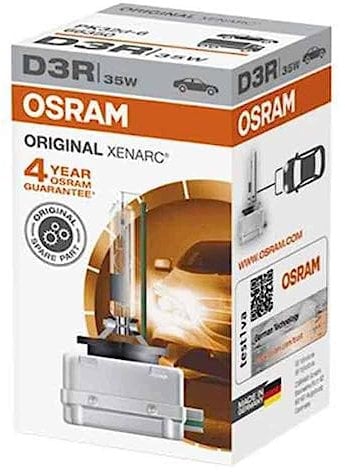 Osram XENARC Osram ORIGINAL D3R, Xenon Scheinwerferlampe, 4150 K, 66350, 1er Faltschachtel, blau / weiß
