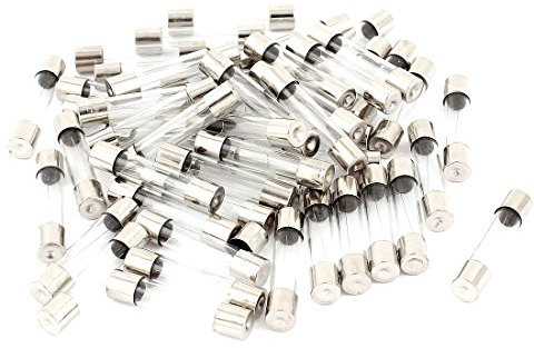 sourcing map 250V 7A F7AL250V Rapide Rapide Fusion Verre Tube Fusibles 6mm x 30mm 50 Pcs (Paquet 50)