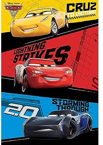 Disney Autos 3 'Trio' Maxi Poster,61 x 91.5 cm