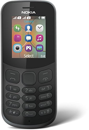 Nokia 130 SIM-Free Mobile Phone (2017 Edition) - Black
