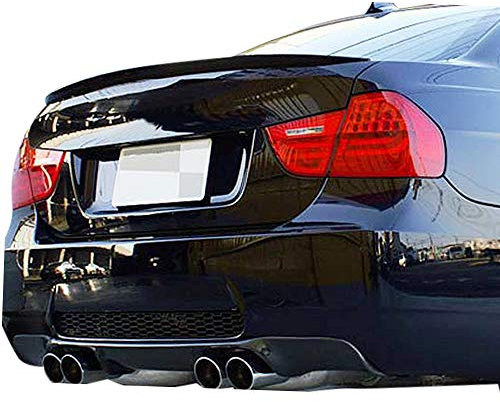 Artist Unknown Heckspoiler Lippe BMW 3er E90 (2005-) Schwarz Selbstklebend Einfache Montage