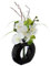 Atmosphera - Arrangement aus künstlichen Orchideen - Keramikvase - H44 cm - Model 2