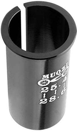 MagiDeal Sattelstütze Adapter Reduzierhülse Adapterhülsen 25,4mm 27.2mm 30,4 mm 30,8 mm, 25,4 mm bis 28,6 mm
