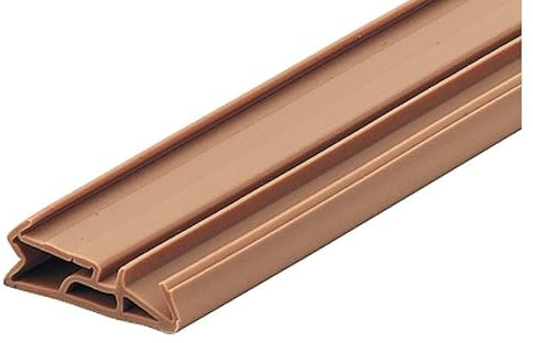 Gedotec Joint de Porte d'Entrée en Silicone DS 112a pour Châssis en Bois Beige | 6 m | Ruban d'Étanchéité avec Largeur de Rainure 4-5 mm – Largeur: 12 mm