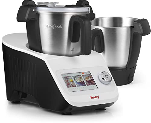 Robot Cuiseur Multifonctions Avec Balance Intégrée Et Écran Tactile + Un Bol Supplémentaire - ROBICOOK + BOL
