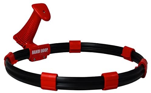 The Helping Hand Company Handi Hoop PRO with Clips, Bin Bag Hoop for Litter Picking, Garbage Bag Holder, Lightweight Litter Picking Hoop with Secure Comfortable Grip, Lightweight and Reusable