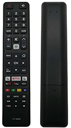 Budget Remote Control For Toshiba TV 55U5766DB 55 UHD LED Smart TV