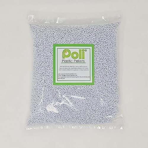 Pellets de plástico pesado. Ideal para rellenar mantas pesadas, osos, muñecas y otros proyectos de manualidades (1 kg)