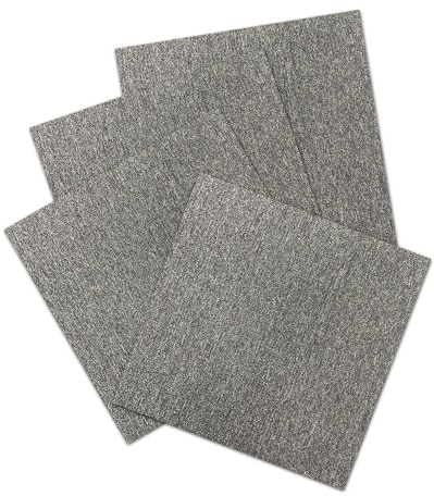20 x Carpet Tiles 5 SQM Heavy for Bedroom Living Room Office Premium Flooring Rugs Floor Tile Hardwearing Anti-Slip Floor Covering, Bitumen Backed (Black)