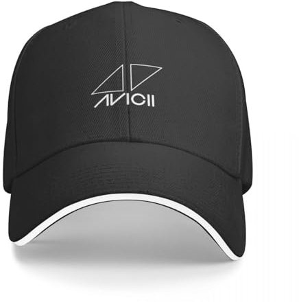 EXOTUF Baseballkappe Unisex Outdoor Casual Sonnenschutz Avicii Herren und Damen Minimalist Logo Baseball Cap Anime Design Baseballmütze Unisex Geschenk