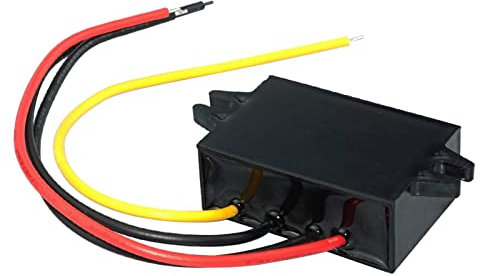 Convertidor Reductor DC 24V a 12V 5A 60W IP68 Impermeable Transformador 15-40V a 12V Convertidor de Voltaje de Coche Regulador de Tensión Buck Converter Módulo Fuente Alimentación