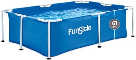 Funsicle Rechteckiges Aufstellbecken 2,13 m x 1,52 m x 0,61 m