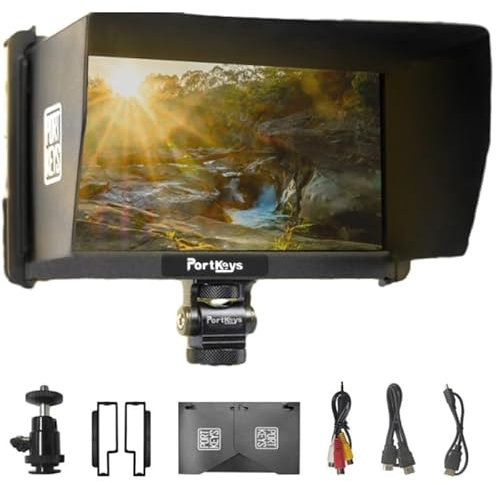 PortKeys HD7H Monitor 7 1000Nit Alto Brillo 4K HDMI Monitor de Campo para Cámaras DSLR Micro SLR