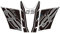 WARFEL Zubehör Für B&M&W R1200GS R 1200 GS 2005 2006 2007 2008 2009 2010 2011 2012 Aufkleber Motorrad Tankdeckel Aufkleber Seitenschutz Aufkleber