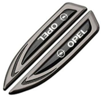 Auto Emblem Aufkleber, für Opel Astra L/K/J/Antara/Ampera/Agila/Adam Abzeichen Aufkleber 3D Abziehbilder-Emblem-Abzeichen Auto Schmücken Zubehör