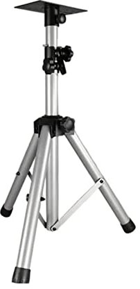 Speaker Stand Audio Bracket Speaker Tripod Bracket Floor All Metal Thickened Professional Audio Tripod KTV Stage Tray Shelf Speaker Shelves(Low Silver 605-100KG)