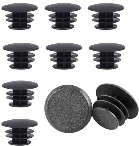 10 Stück Lenkerstopfen Rennrad Lenkerendstopfen Lenker Bar End Plugs Kappen Schwarz Fahrrad Lenker Endkappen ATB MTB Fassverschluss Kunststoff Lenkerendstopfen für Kamera Grip Rennrad Mountainbike