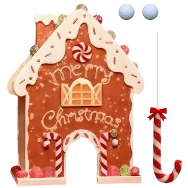 Gioco da Golf con Bastone di Pan di - Decorazione Divertente e Portatile in Acrilico per la casa, Giochi Festa Natale, Compleanno, Halloween, Vacanze a casa, Capodanno, Bambini