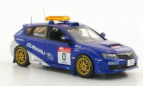 Subaru Impreza WRX STI Gr.N, No.0, S.Konishi / E.Osawa, Rally Japan, 2008, Modellauto, J-Collection 1:43