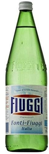 6 Bottiglie ACQUA FIUGGI NATURALE 1/1 VETRO A PERDERE
