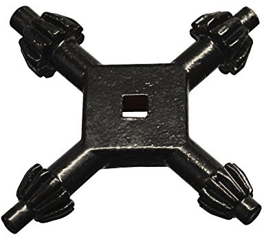 Faithfull FAICHUCKKEY4 Chuck Key 4 Way