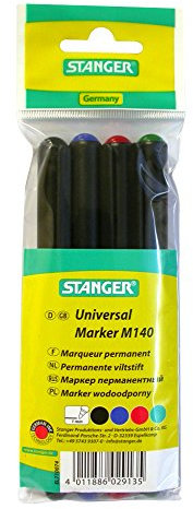 Stanger Universal-Marker, 4-er Set im Polybag