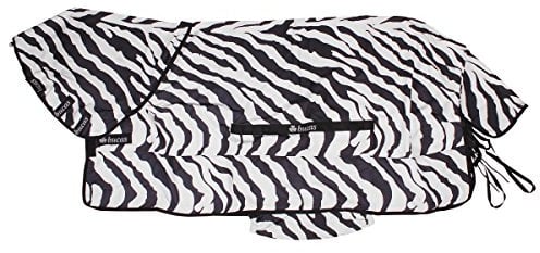 Bucas Sweet-Itch Full-Neck - Zebra, Groesse:125