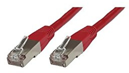 MicroConnect Cat6 S/FTP (S-STP sstp60015r 0.15 m) – RJ-45 Network Cable (Red RJ-45 Male/Male Category 6 S/FTP (S-STP), Red)