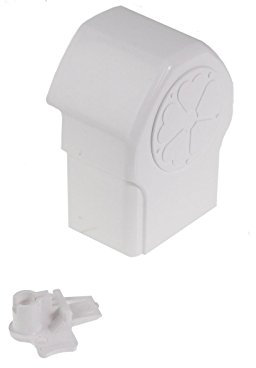 White Ultraframe CCTA001W Glazing Bar End Cap Chambered Conservatory Transom Rosewood Mahogany CCT001