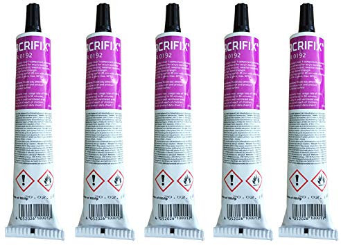 ACRIFIX® 1R0192 5er Set 1- Komponenten Klebstoff farblos viskos und fugenfüllend