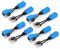 TNP RJ45 Ethernet Cable Combiner/Splitter Kit (4 Pair), 2 Male to 1 Female & 1 Male 1 Female to 1 Female POE Data Adapter LAN Ethernet Network Extender Y Splitter Cat5e Cat6 Cable for Surveillance