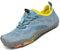 SAGUARO Enfants Chaussures de Trail Chaussures Minimalistes pour Garçons et Filles Respirant Antidérapant Barefoot Chaussures de Sport Running Extérieur Turquoise 31 EU