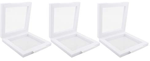 BESPORTBLE 3stücke Schmuckorganizer Aus Schmucketui Mit Transparentem Fenster Aufbewahrungsbox Für Schmuck Zum Ordnen Von Halsketten Ohrringen Und Armbändern Kompakt Und Praktisch Für Täglich