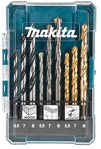 Makita D-71978 9 Piece Drill Bit Set