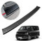 CHROMEMASTER | Ladekantenschutz Stoßstangenschutz | Kompatibel mit Volkswagen VW T6 2015-2019; ABS-Kunststoff, Matt-schwarz; Unsere Lackschutzleiste Sichert den Heckstoßfänger vor Kratzern