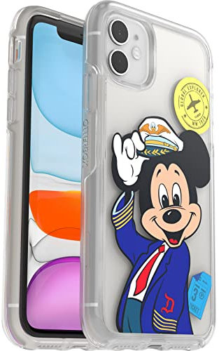 OtterBox Disney Mickey Mouse One : Walt’s Plane - Pilot Mickey Mouse Symmetry Series for iPhone 11