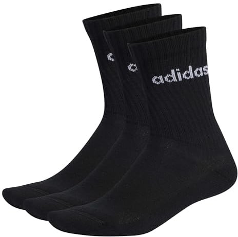 adidas Kids Crew Cushioned Socks 3 Pairs Cotton