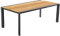 Lomadox TerrassentischTisch Gartentisch in Holz-Optik mit Aluminium Gestell, B/H/T: ca. 200/74/100 cm