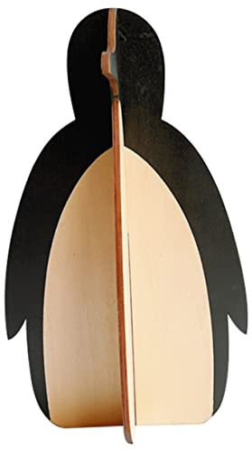 YARNOW Pinguin Brillengestell Tierischer Brillenhalter Drehbarer Brillenhalter Brillenständer Tiere Brillengestell Ständer Für Brillengestell Hölzern Lagerregal Massivholz Kind