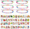 HOWAF Endlich Schulkind Armband Einschulung Armbänder für Erster Schultag Schultüte Füllung, Schulanfang Geschenke Junge Mädchen School Classroom Decorations (6 Set Schulkind Armband & Tattoos)
