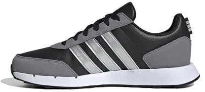 adidas Damen RUN50S Shoes Schuhe, core Black/Silver met./Grey Three