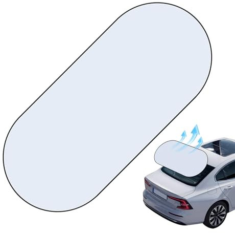 Parasol para parabrisas delantero, cómodo parasol para parabrisas trasero, parasol para coche de larga duración | Cubierta para parabrisas trasero de coche, parasol magnético para lunas traseras